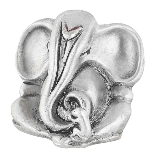 925 Silver Ganesha Idol with Long Trunk – 60g