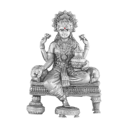 mukut_laxmi_idol_silver
