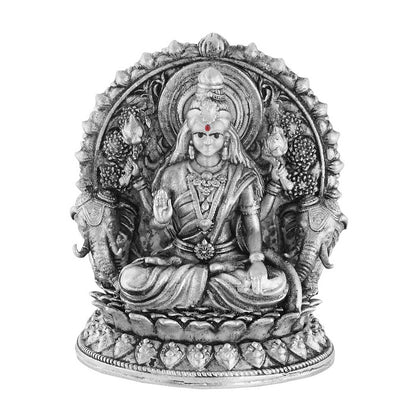 silver-gaja-lakshmi