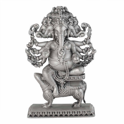     silver-panchmukhi-ganpati