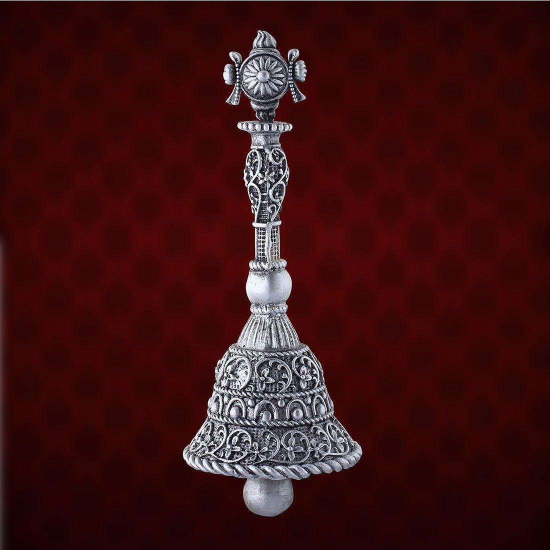 pooja silver bell