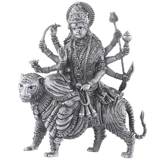 silver_durga_idol