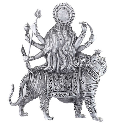 silver_durga_idol_back_angle