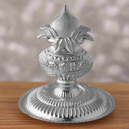 silver_incense_holder_on_table