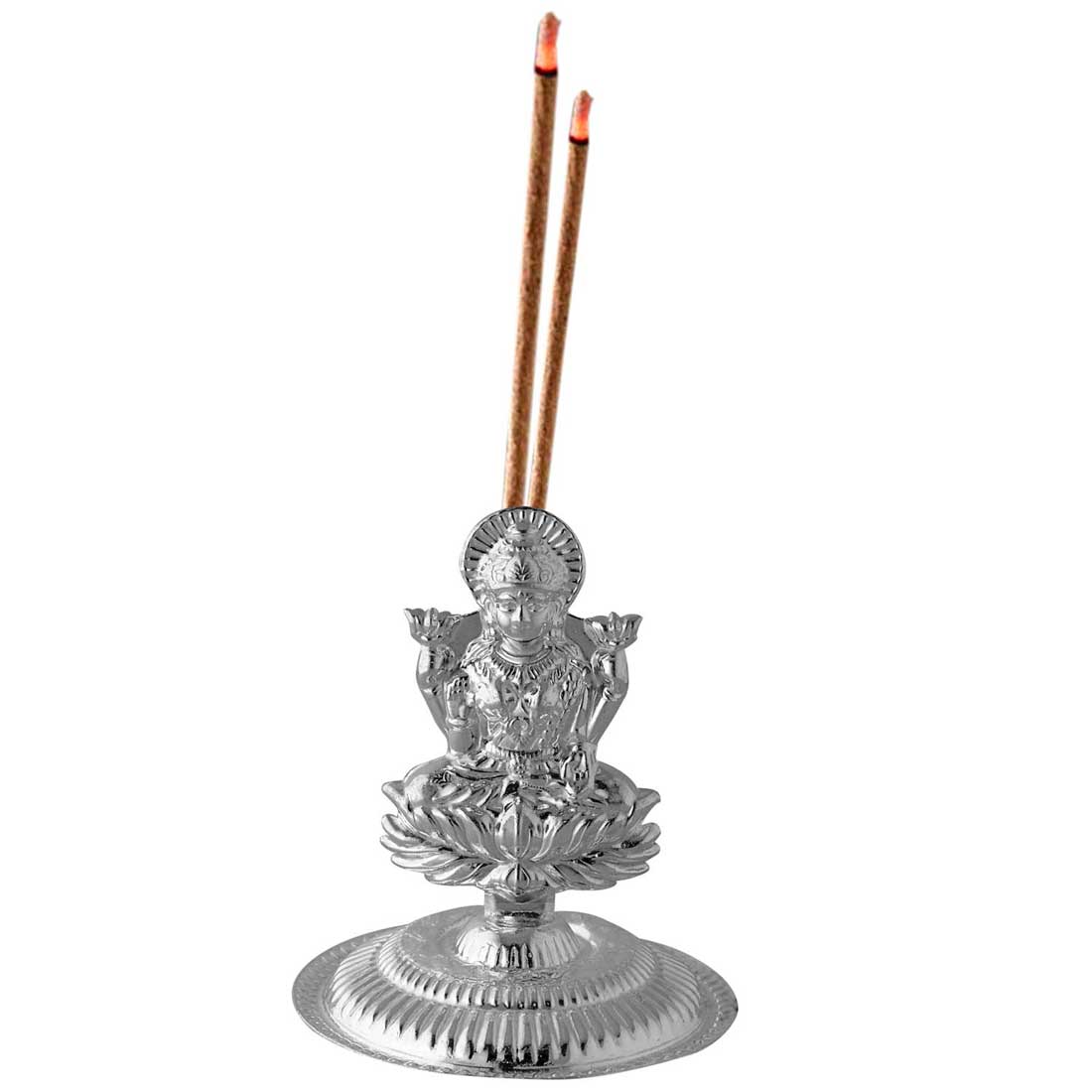 silver_incense_laxmi_holder