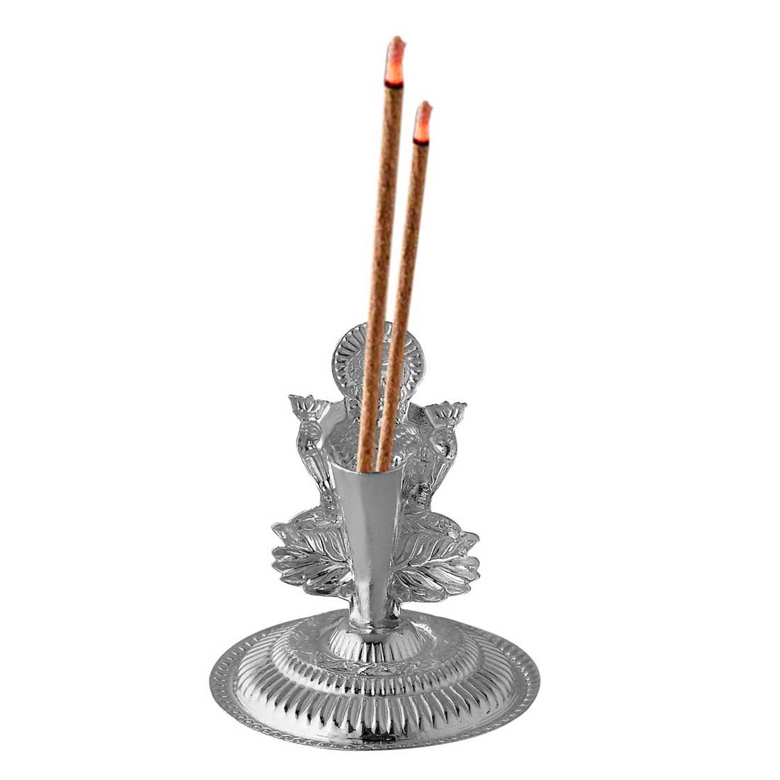silver_laxmi_incense_holder_back