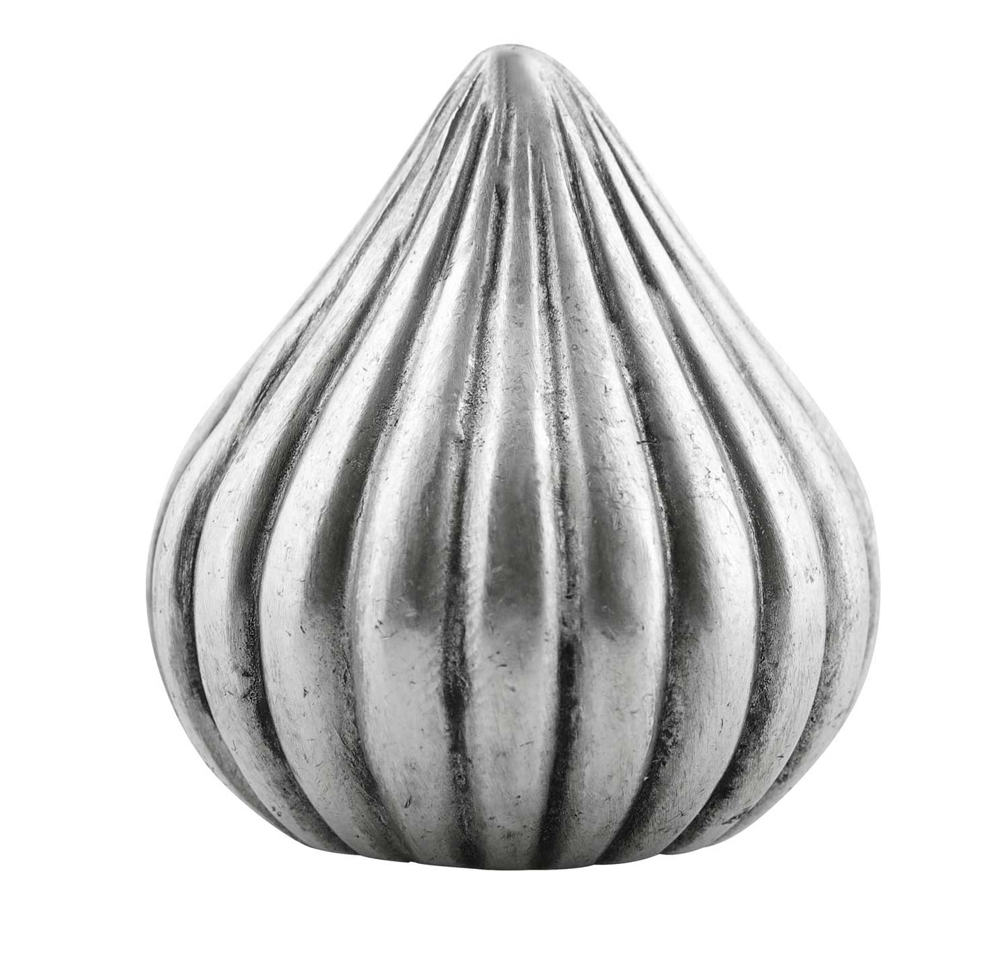 silver modak on a white background