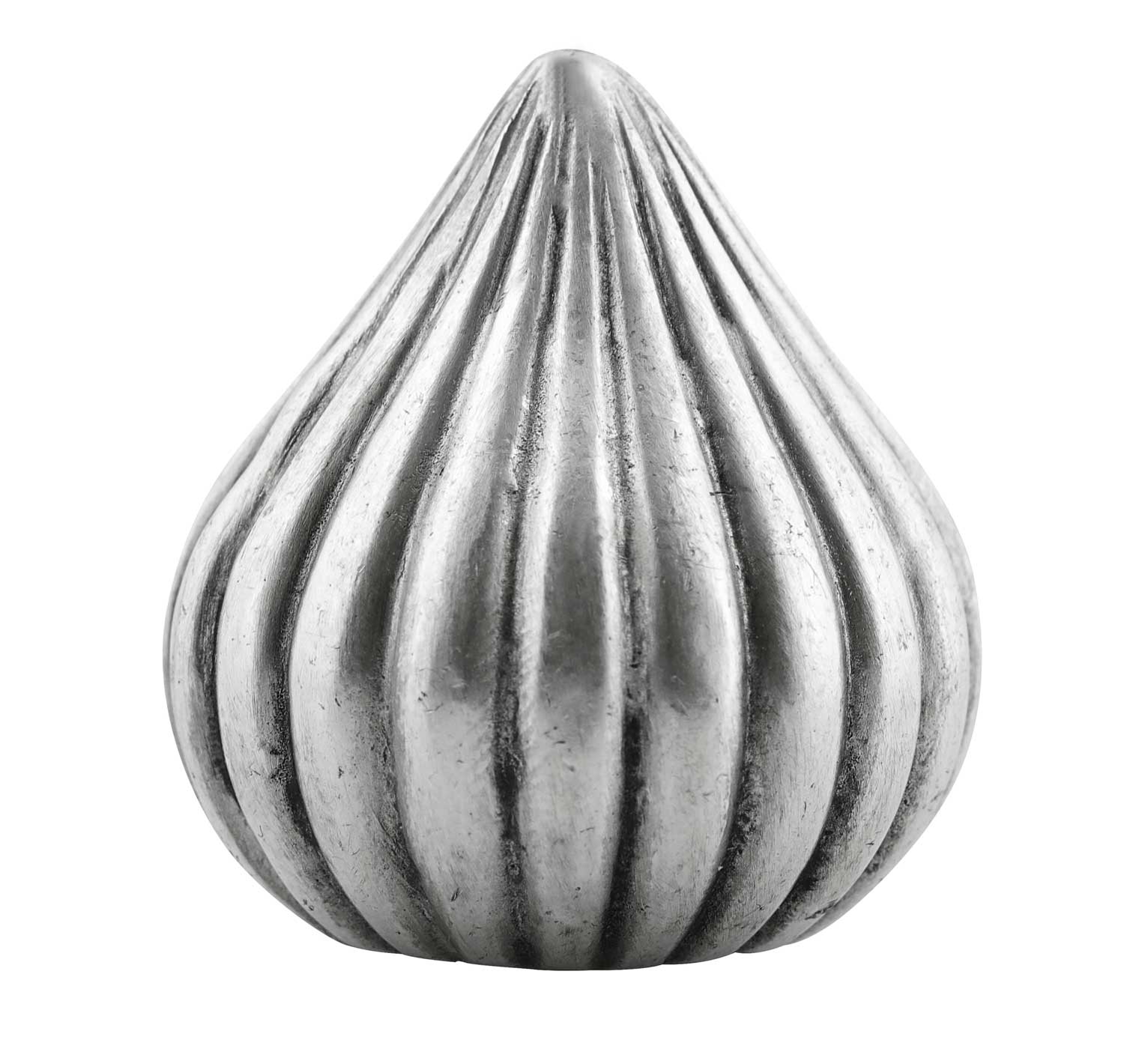 silver modak on a white background