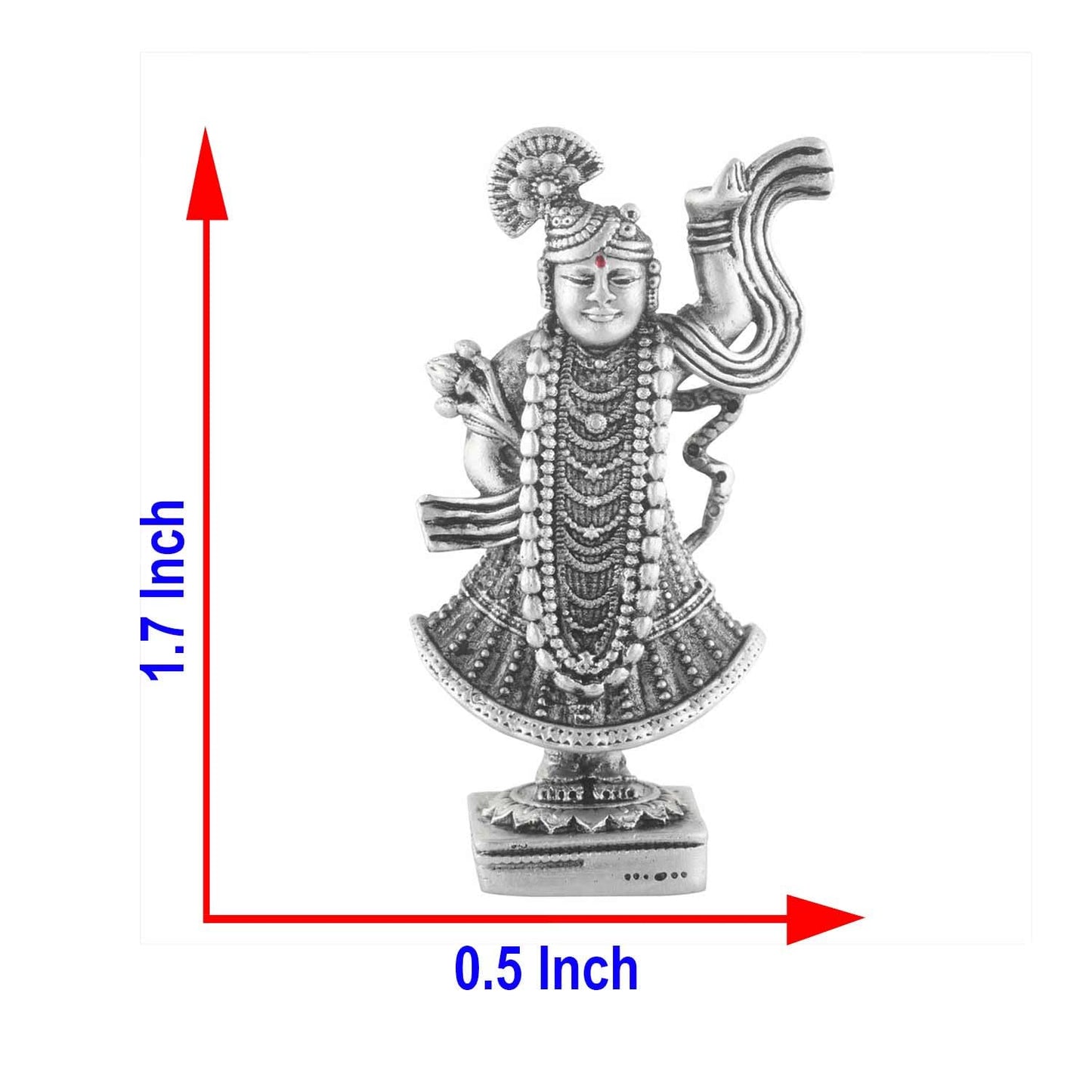    size_of_shreenath_idol