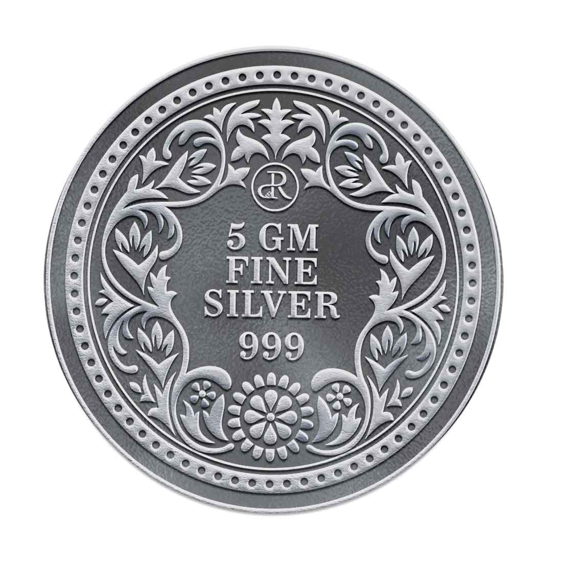5 Gram Fine Silver 999 Coin
