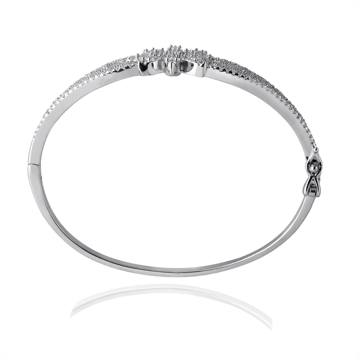 Buy Dhruvs Collection 925 Silver Evil Eye Nazariya with Black Crystals 925  Pure Silver Bracelet for Women  Girls Online at Best Prices in India   JioMart