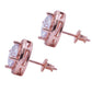 silver gold earing