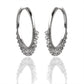 pure silver earrings