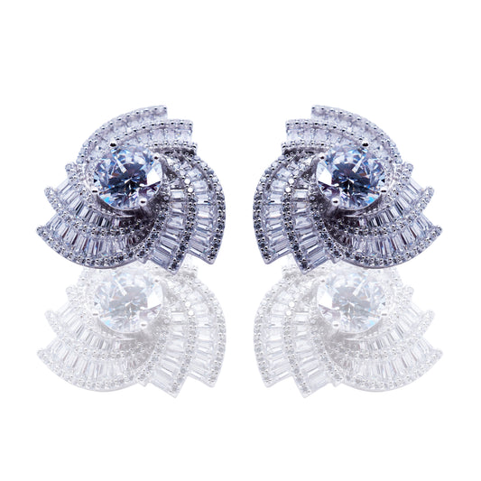 CUBIC ZIRCONIA EARRING