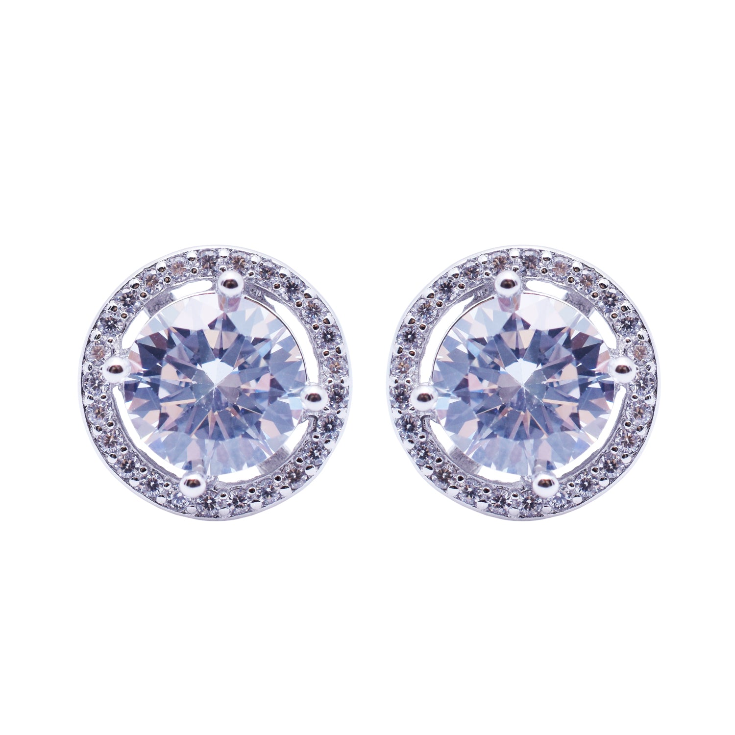 solitaire earring