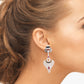 Natural diamonds earring