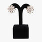 rhodium plated earrings