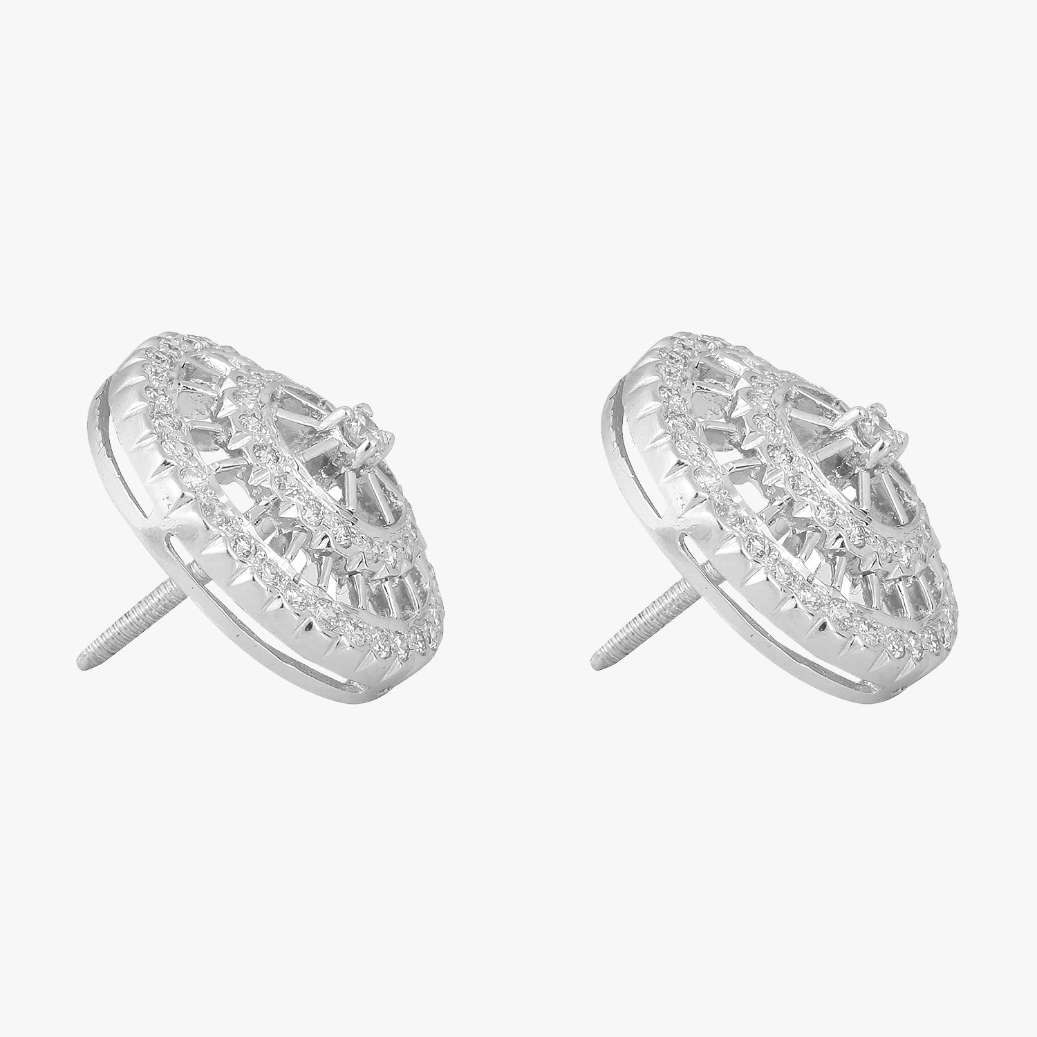 Natural Diamond Earrings