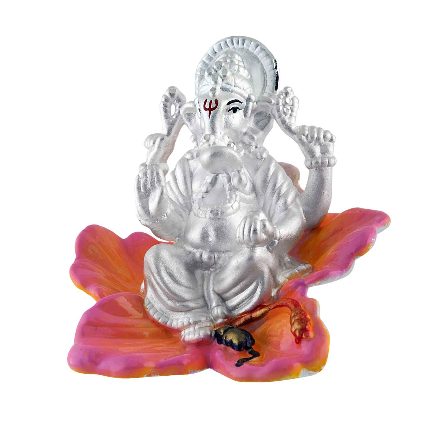 Buy Shivrekar Pagadi Ganesh Idol - 15 Inches, Pune Online at the Best Price  in India - Loopify