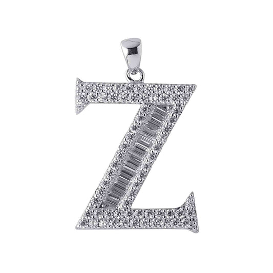 Z silver Alphabet Pendant