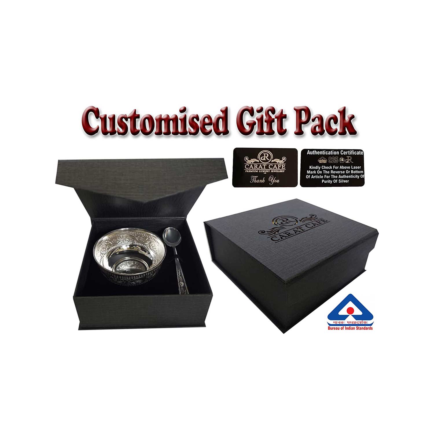 SQUARE Premium Gift Box with Satin Ribbon and Magnetic Closure (8.75
