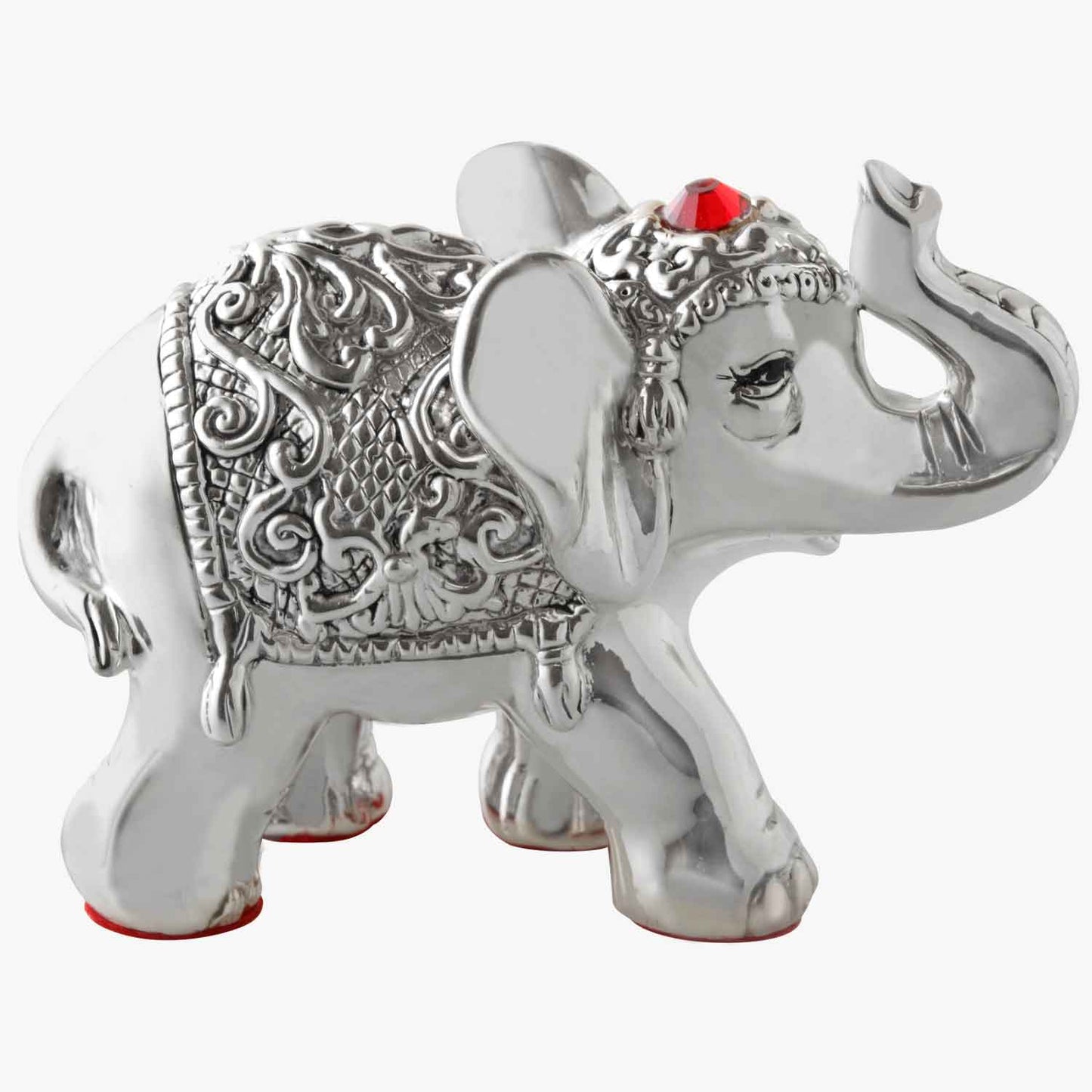 Silver elephant idol