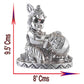 Silver 999 Krishna Idol Bal Gopal Murti