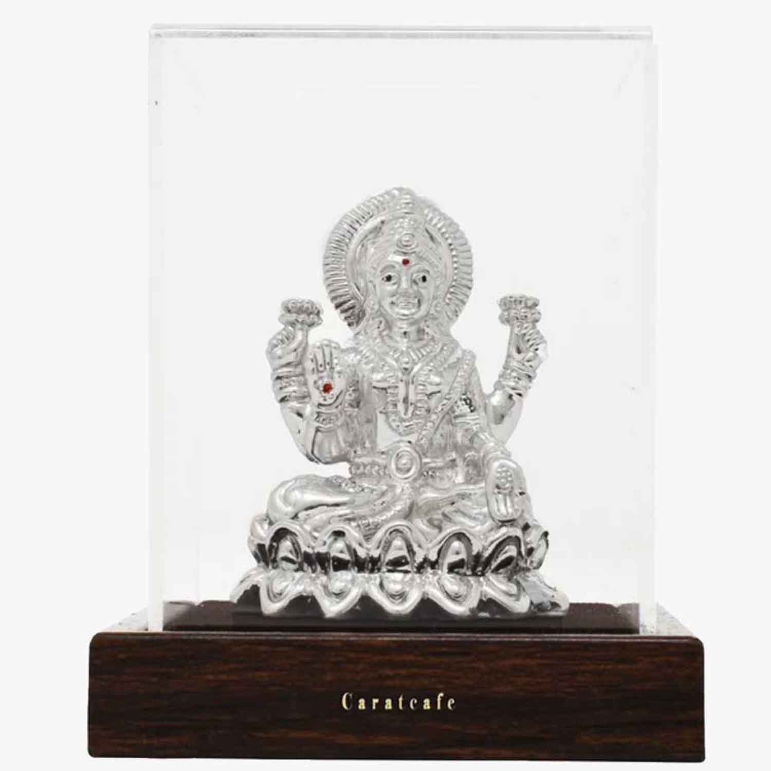 Silver laxmi idol