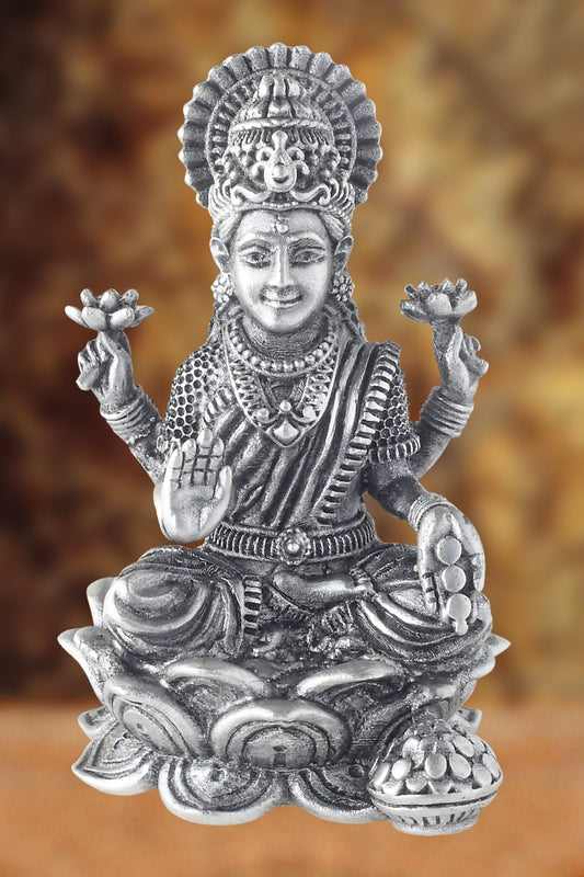 goddess laxmi idol in color