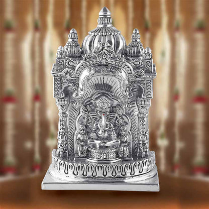 990 Silver Siddhivinayak Idol