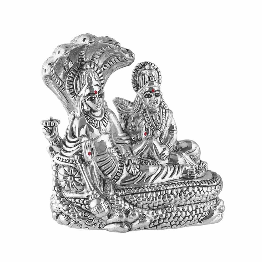 vishnu Narayan laxmi on snake idol