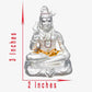 Silver god idol