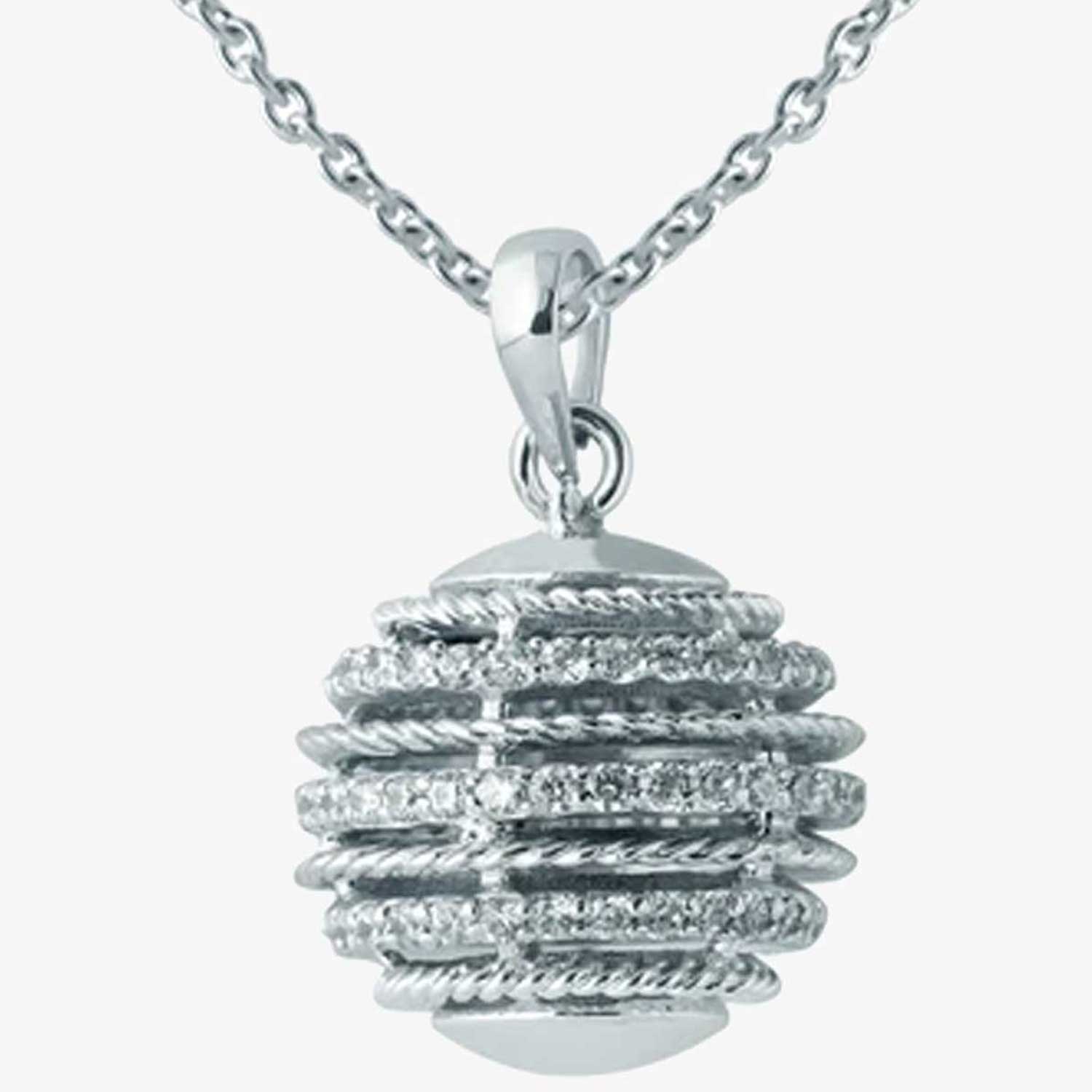 Sterling Ball Necklace – Nicole Wayne Designs
