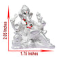 Silver Ganapati Murti