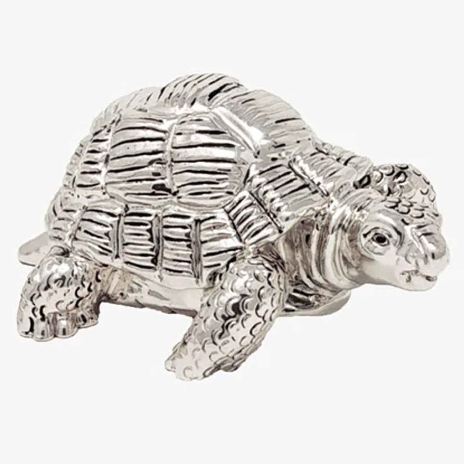 Silver Tortoise Feng Shui Statue Hallmark certified ~ caratcafe ...